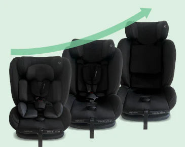 MY BABIIE MBCS100 2-in-1 Convertible R129 Car Seat - Black