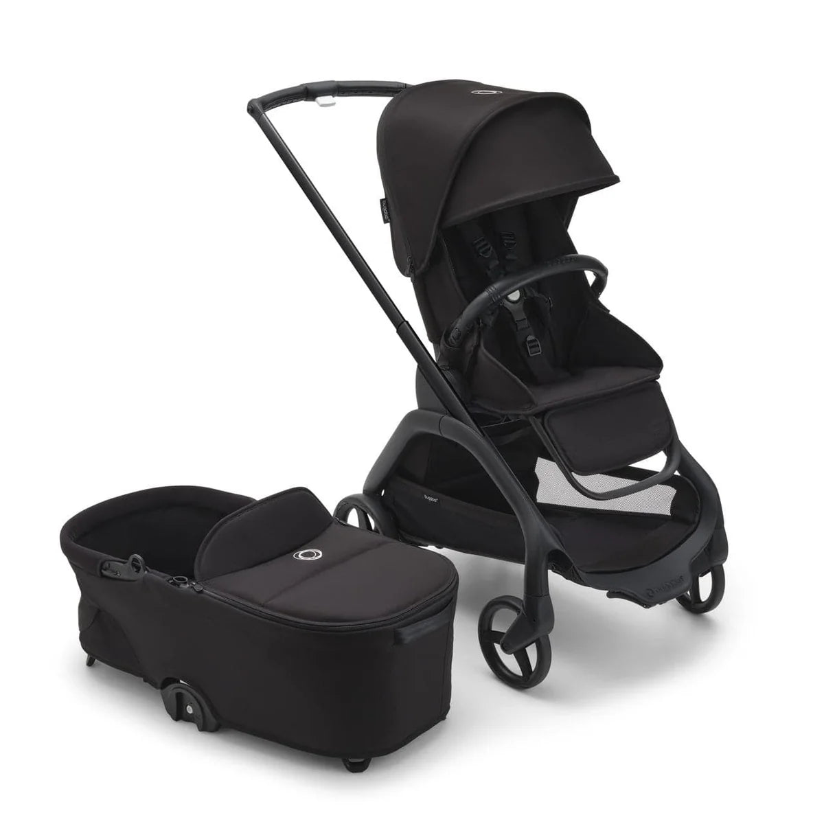 Bugaboo Dragonfly Stroller + Carrycot - Midnight Black