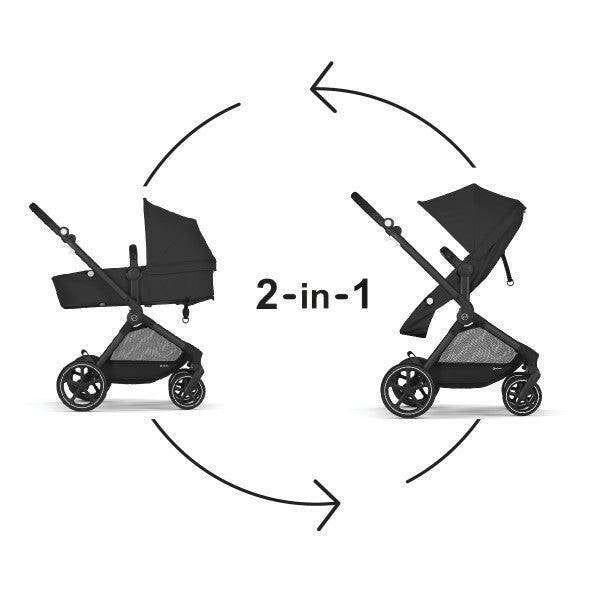 Cybex Snooze Bundle Moon Black *Delivered