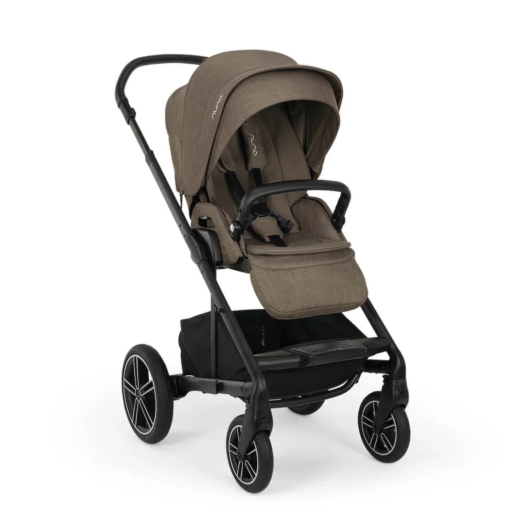 Nuna MIXX Next Pushchair, MIXX Next Carrycot, ARRA Flex Car Seat and BASE Curv Bundle, Pistachio