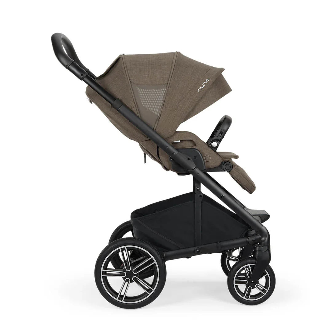 Nuna MIXX Next Pushchair, MIXX Next Carrycot, ARRA Flex Car Seat and BASE Curv Bundle, Pistachio