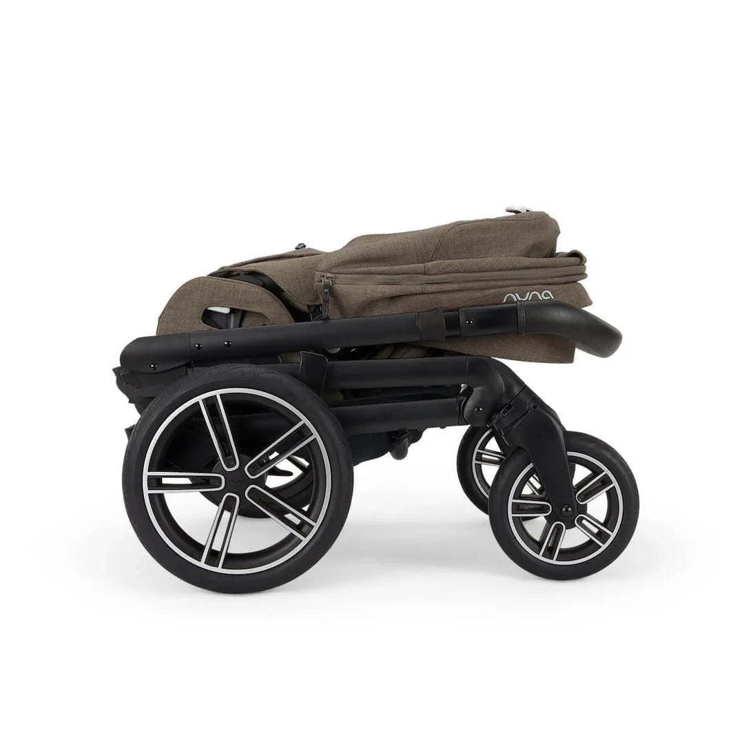 Nuna MIXX Next Pushchair, MIXX Next Carrycot, ARRA Flex Car Seat and BASE Curv Bundle, Pistachio