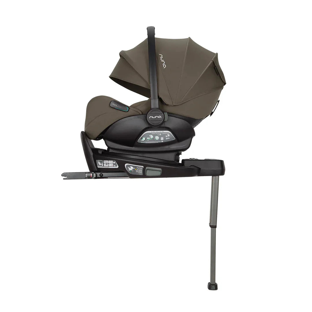 Nuna MIXX Next Pushchair, MIXX Next Carrycot, ARRA Flex Car Seat and BASE Curv Bundle, Pistachio
