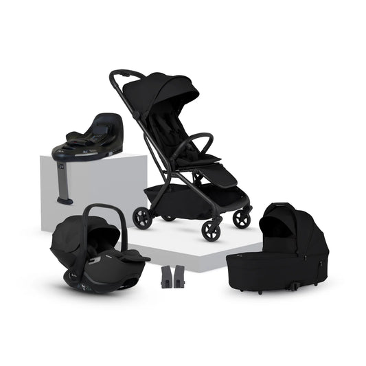 Silver Cross Nia Compact Travel System (8 Piece) Onyx Pre Order Early November Delivery
