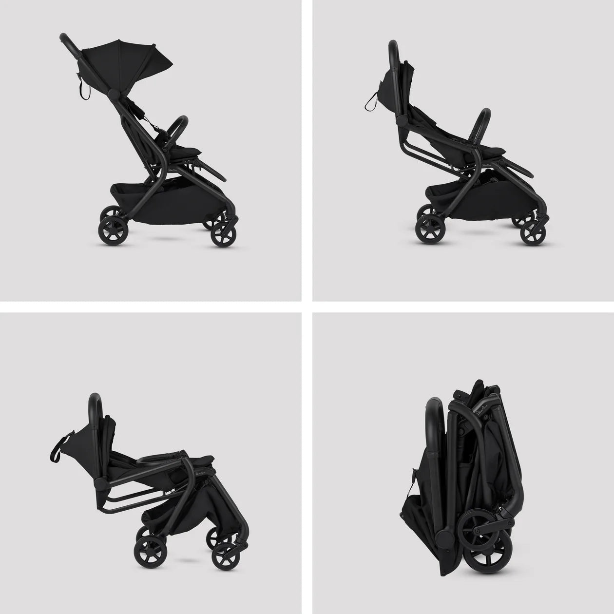 Silver Cross Nia Compact Travel System (8 Piece) Onyx Pre Order Early November Delivery