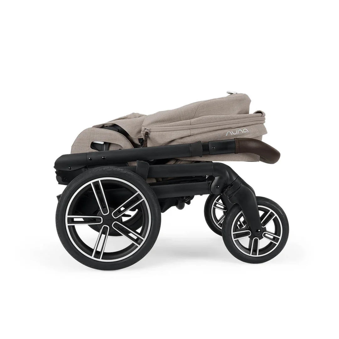 Nuna MIXX Next Pushchair, MIXX Next Carrycot, ARRA Flex Car Seat and BASE Curv Bundle, Chateau
