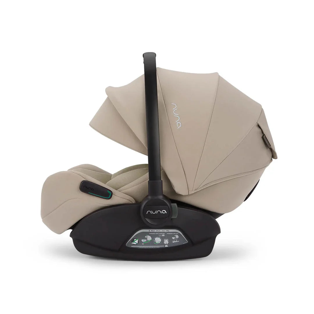 Nuna MIXX Next Pushchair, MIXX Next Carrycot, ARRA Flex Car Seat and BASE Curv Bundle, Chateau