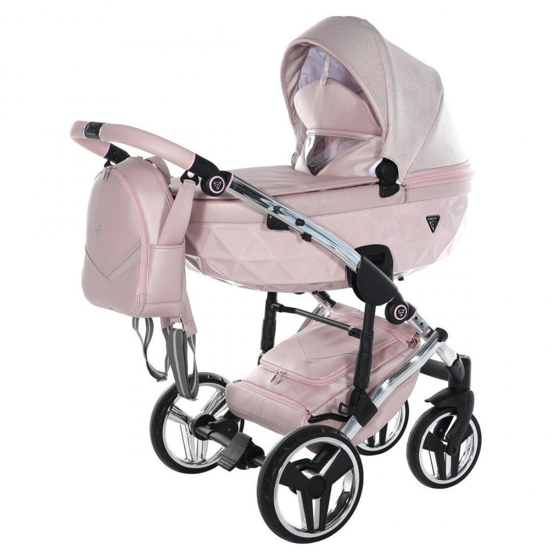 Junama Dolce 3 in 1 Travel System, Pink