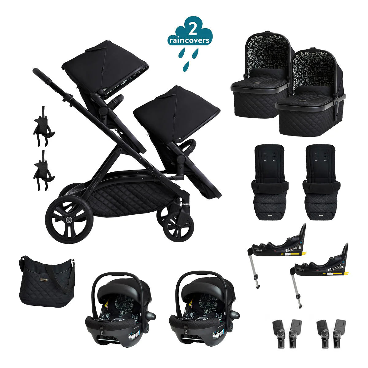 Cosatto Wow XL Twin Bundle Silhouette