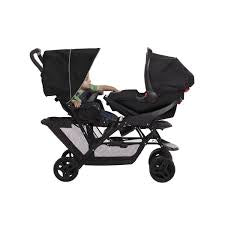 Graco Stadium Duo Tandem Stroller-Black/Grey Ex display