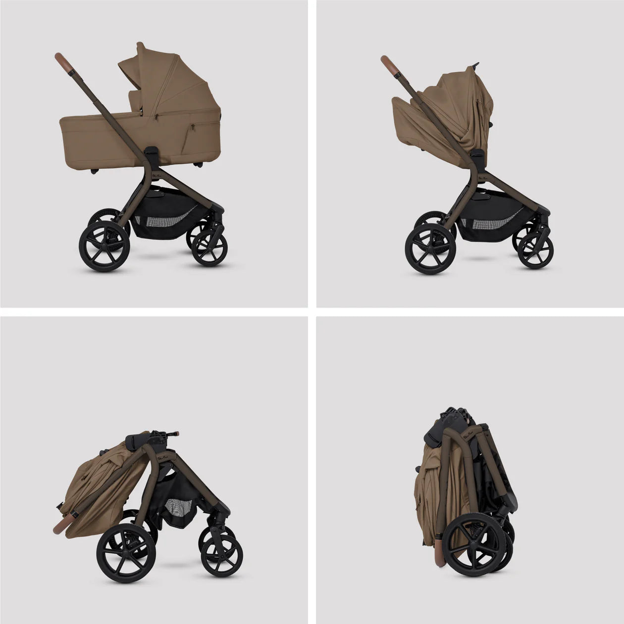 Silver Cross Breez Maple Travel System Ultimate 360 Infant Carrier Bundle (12 piece) Black Car Seat