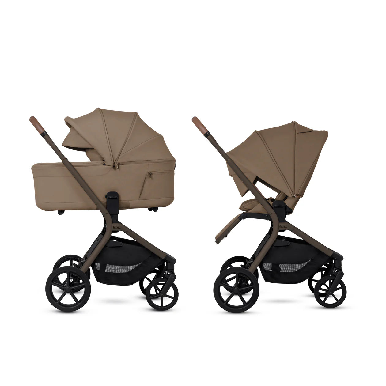 Silver Cross Breez Maple Travel System Ultimate 360 Infant Carrier Bundle (12 piece) Black Car Seat