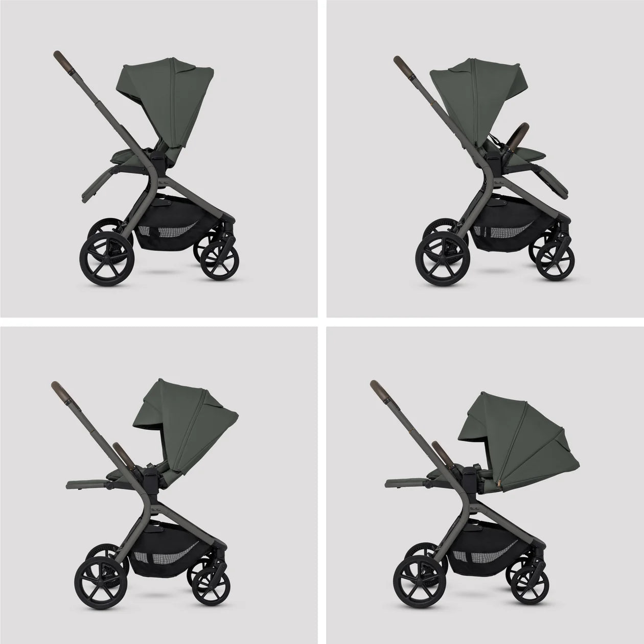 Silver Cross Breez Pewter Pushchair