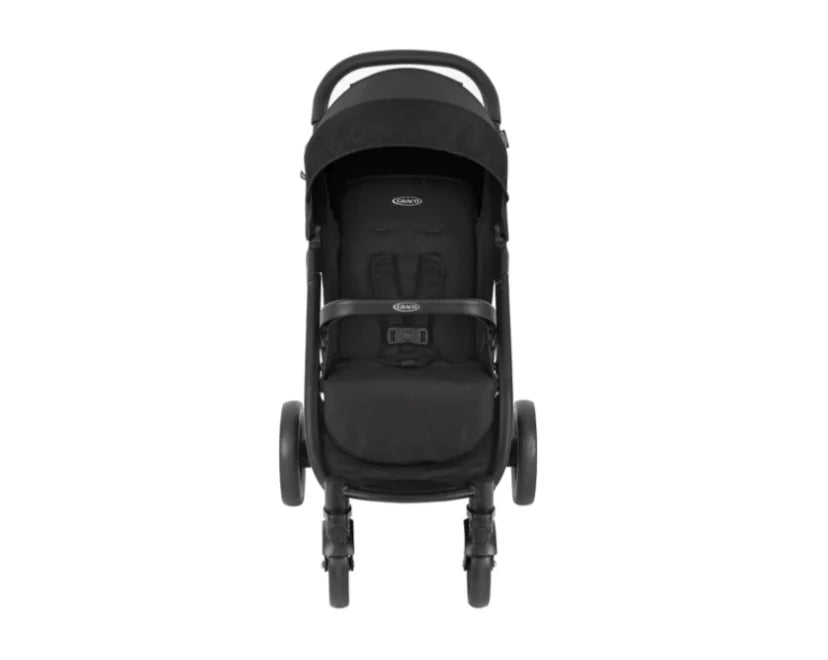 Graco eezefold pushchair bundle with footmuff and Black fur