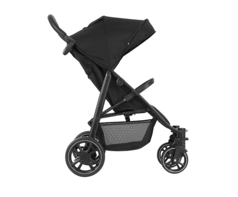 Graco eezefold pushchair bundle with footmuff and Black fur