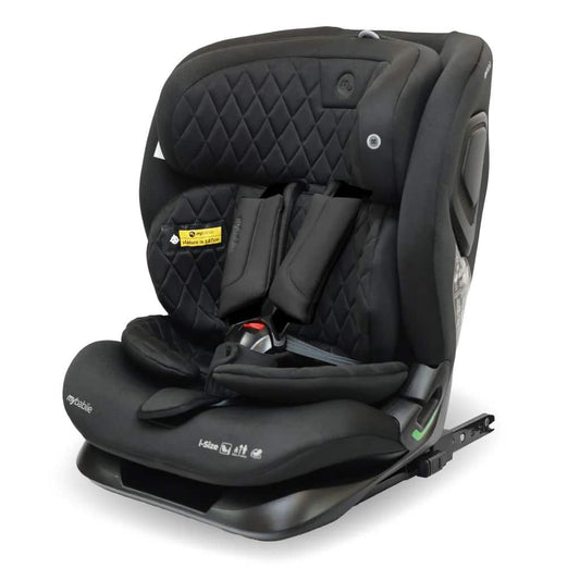 My Babiie MBCS123 ISOFIX i-Size (76-150cm) Car Seat Black *Pre order due Early November