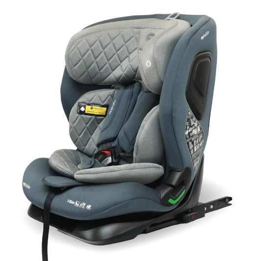 My Babiie MBCS123 ISOFIX i-Size (76-150cm) Car Seat Charocoal *Pre order due Early November