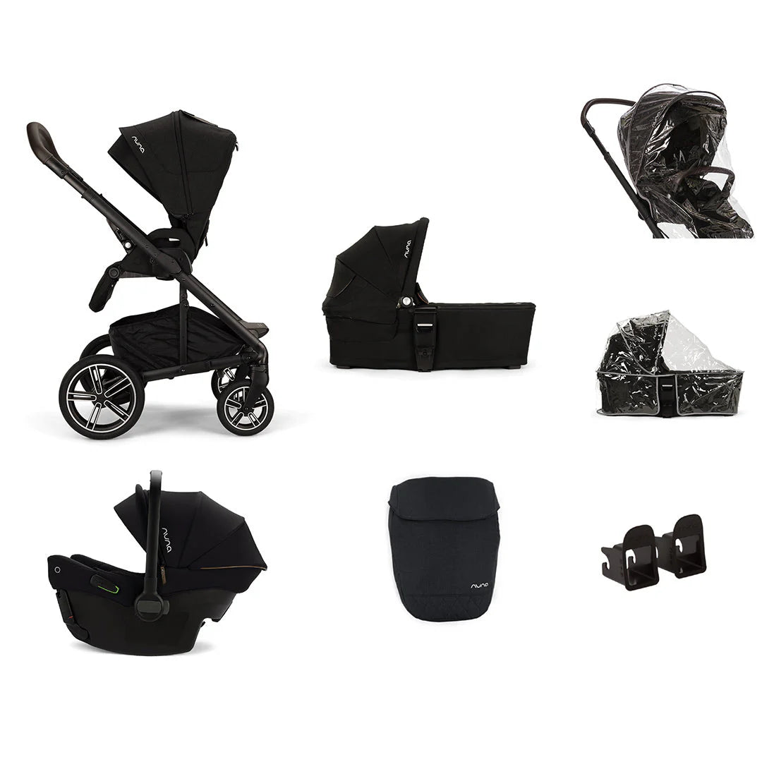 Nuna MIXX NEXT + PIPA URBN Travel System - Caviar *Ex display