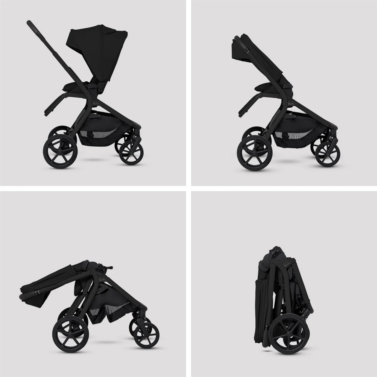 Silver Cross Breez Onyx Travel System Ultimate 360 Family Car Seat Bundle (13 piece)