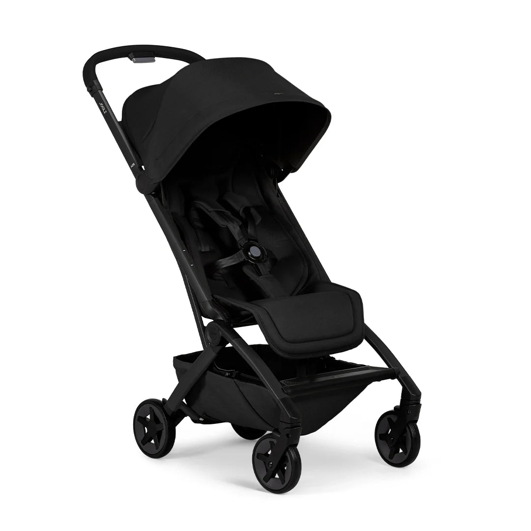 Joolz Aer2 Compact Stroller - Space Black With Nest Seat and Bumper Bar
