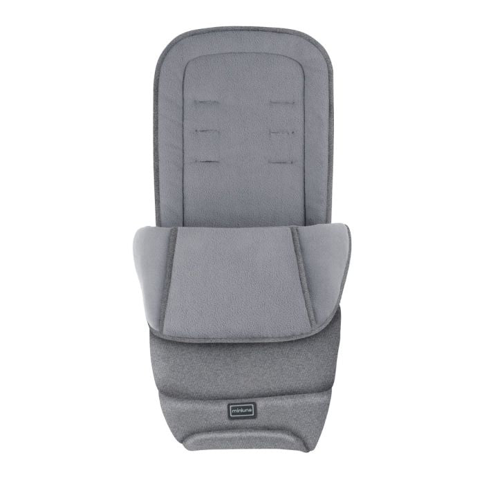 Miniuno TouraGo 2 in 1 with reclining car seat Anthracite