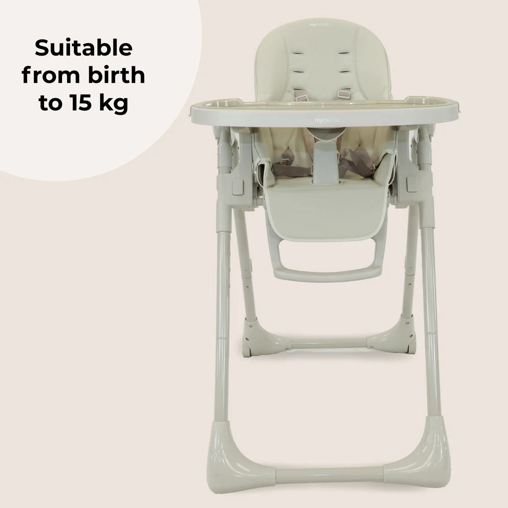 My Babiie Luxe Highchair - Oatmeal