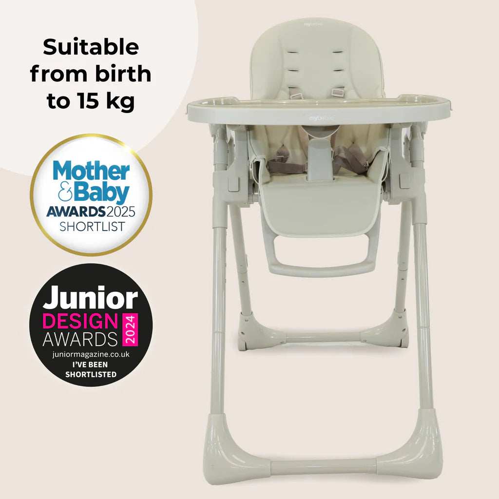 My Babiie Luxe Highchair - Oatmeal