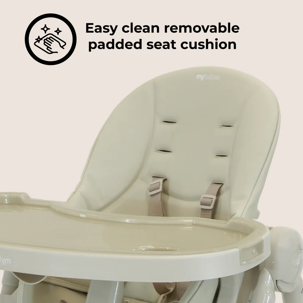 My Babiie Luxe Highchair - Oatmeal