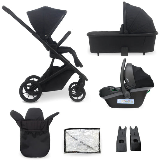 My Babiie MB500 Travel System - Obsidian Black