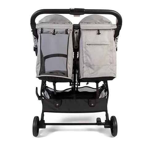 Red Kite Push Me Dubl Twin Stroller - Grey (NEW 2024) 22kg each seat