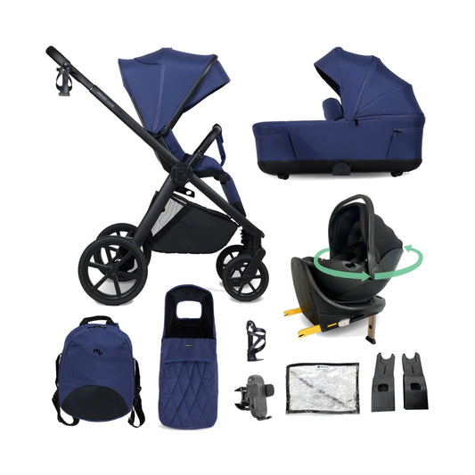 My Babiie MB450 Luxe Travel System - Indigo 360 Base