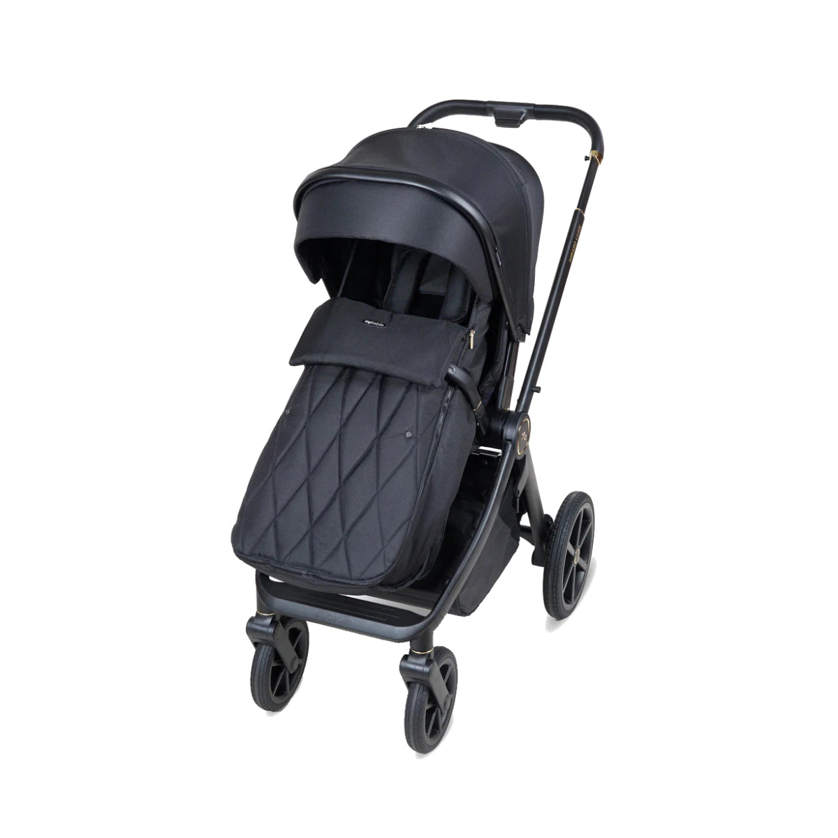 My Babiie MB450 Luxe Travel System - Black 360 Base