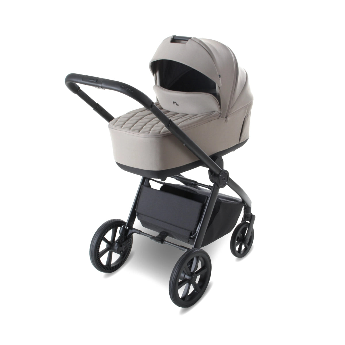 My Babiie MB450 Luxe Travel System - Mink 360 Base