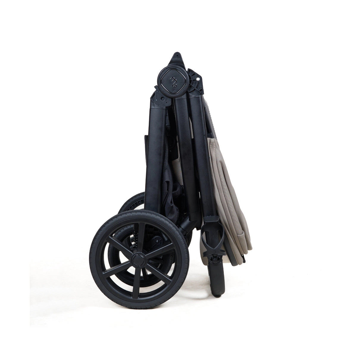 My Babiie MB450 Luxe Travel System - Mink 360 Base