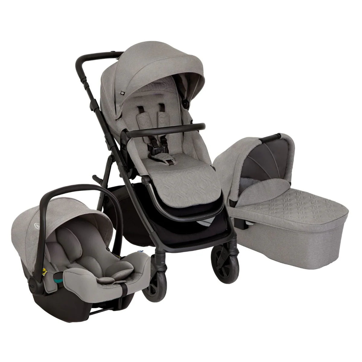 Graco Near2Me DLX Trio Bundle - Ash