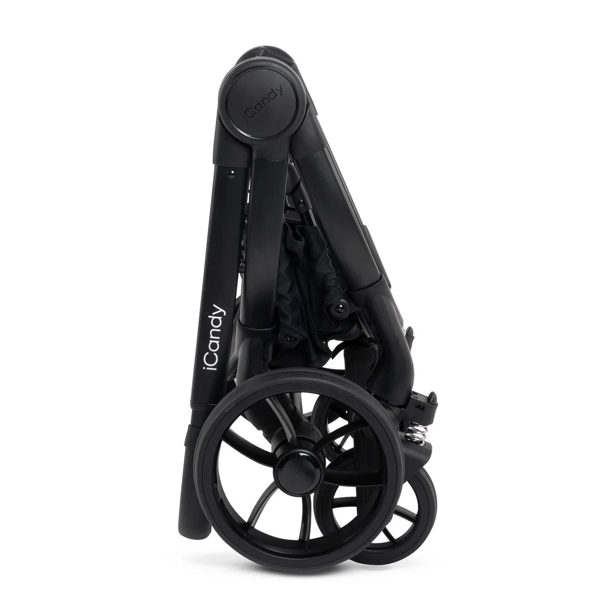 iCandy Peach 7 Pushchair & Accessories with Cybex Cloud T Baby Car Seat and Base T Bundle, Biscotti/Deep Black