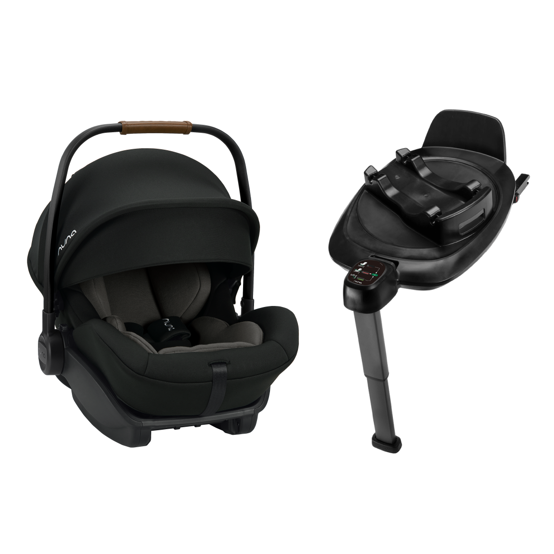 Nuna MIXX Next + ARRA Next Generation Travel System Bundle - Caviar Ex display