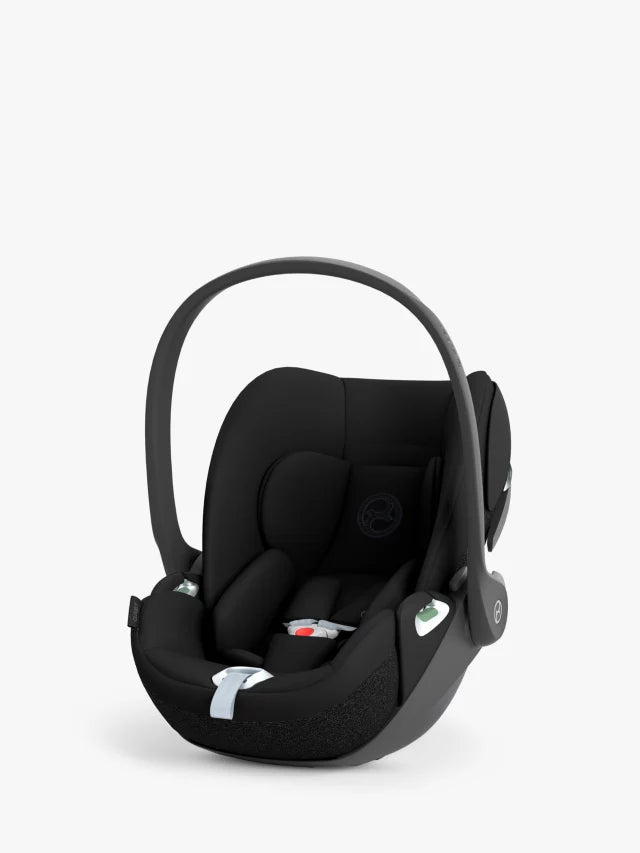 Egg 3 Pushchair, Carrycot & Accessories with Cybex Cloud T Car Seat and Base T Luxury Bundle, Carbonite