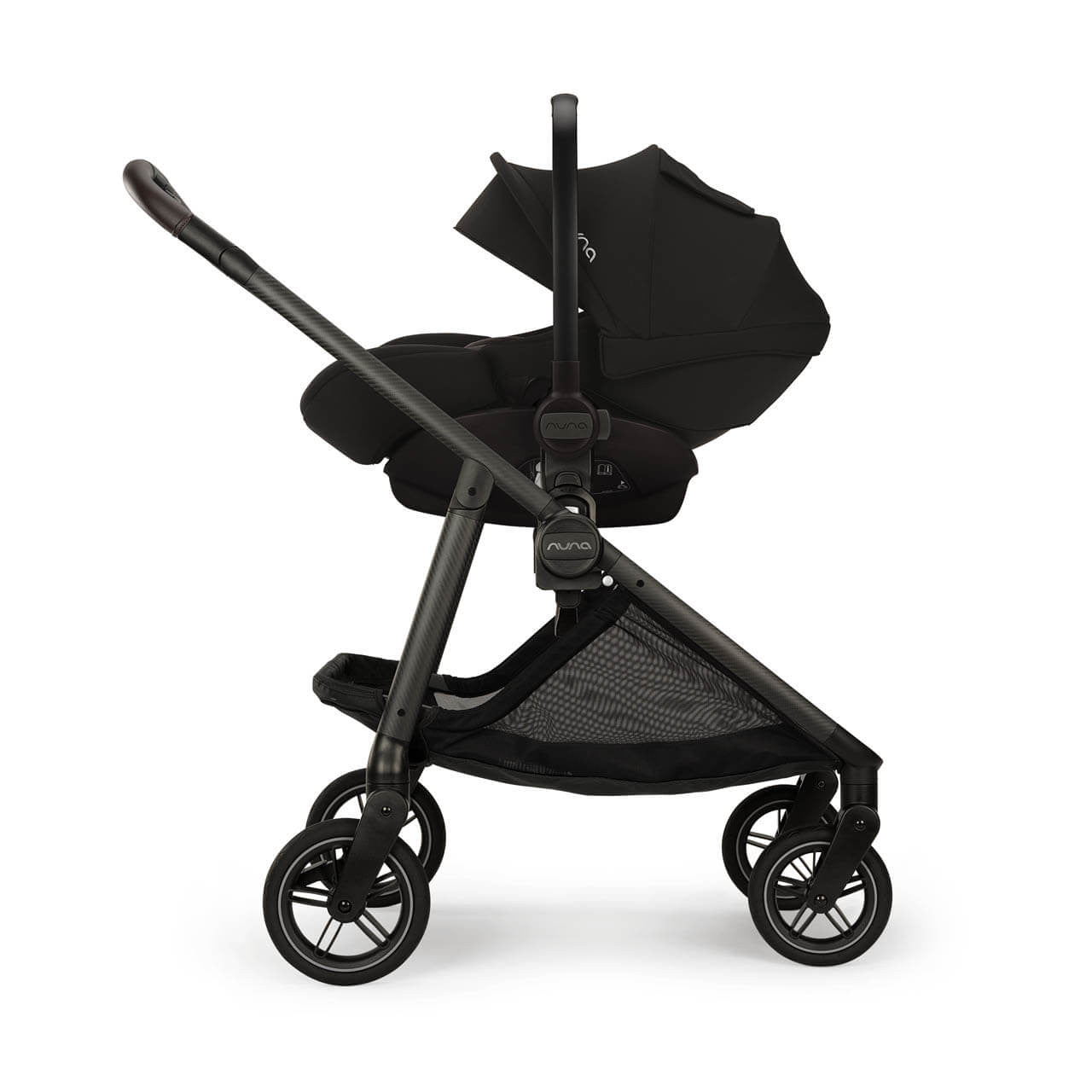 Nuna SWIV +ARRA NEXT Travel System Bundle - Caviar