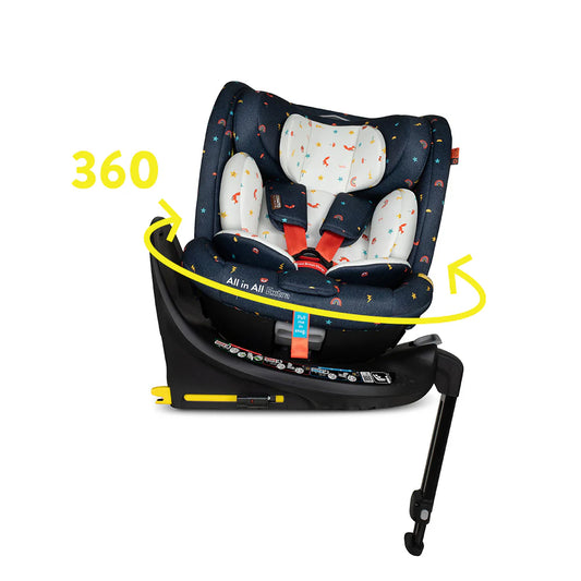 Cosatto All in All Extra i-Size 360 Car Seat Doodle Days