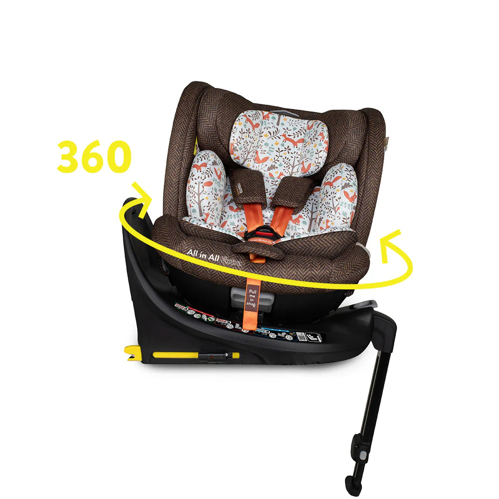 Cosatto All in All Extra i-Size 360 Car Seat Mister Fox