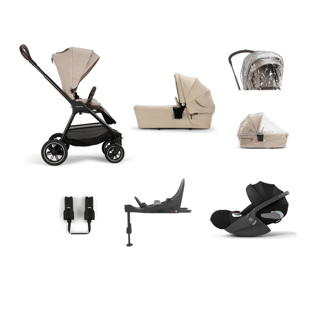 Nuna triv next + cybex cloud t and base