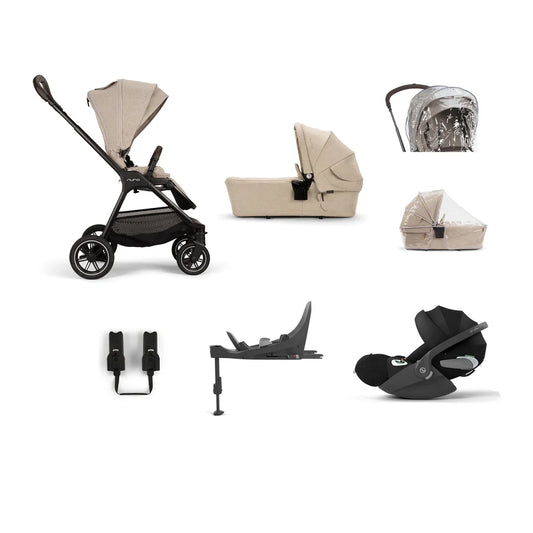Nuna triv next + cybex cloud t and base