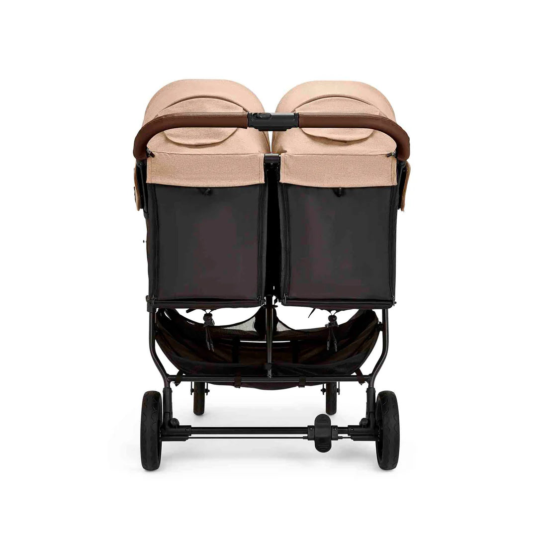 Ickle Bubba Venus Prime Double Stroller - Biscuit