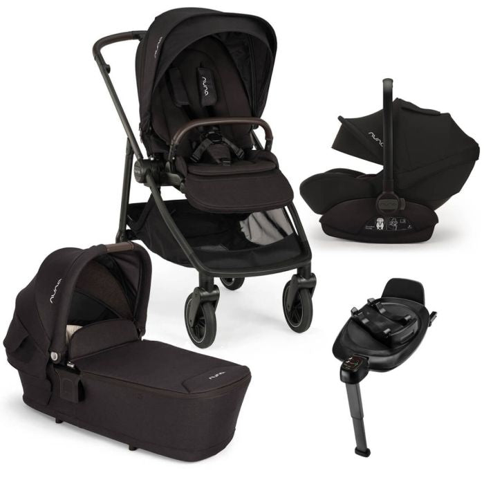 Nuna SWIV +ARRA NEXT Travel System Bundle - Caviar