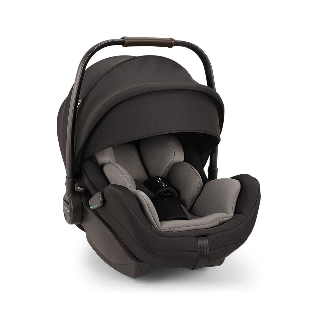 Nuna TRIV Next Travel System Caviar With Arra Flex Car Seat