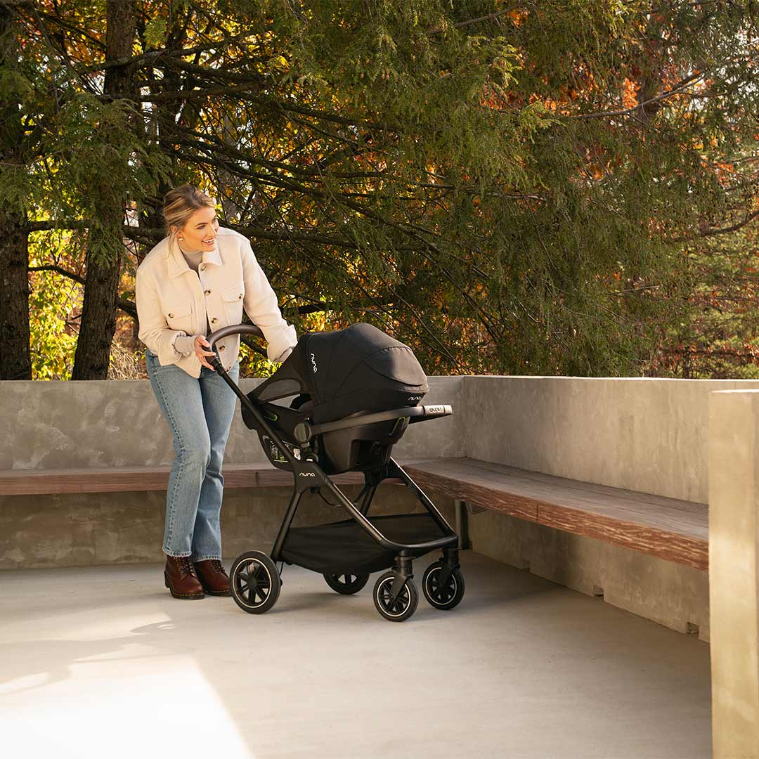Nuna TRIV NEXT + PIPA NEXT Travel System - Caviar Open Box