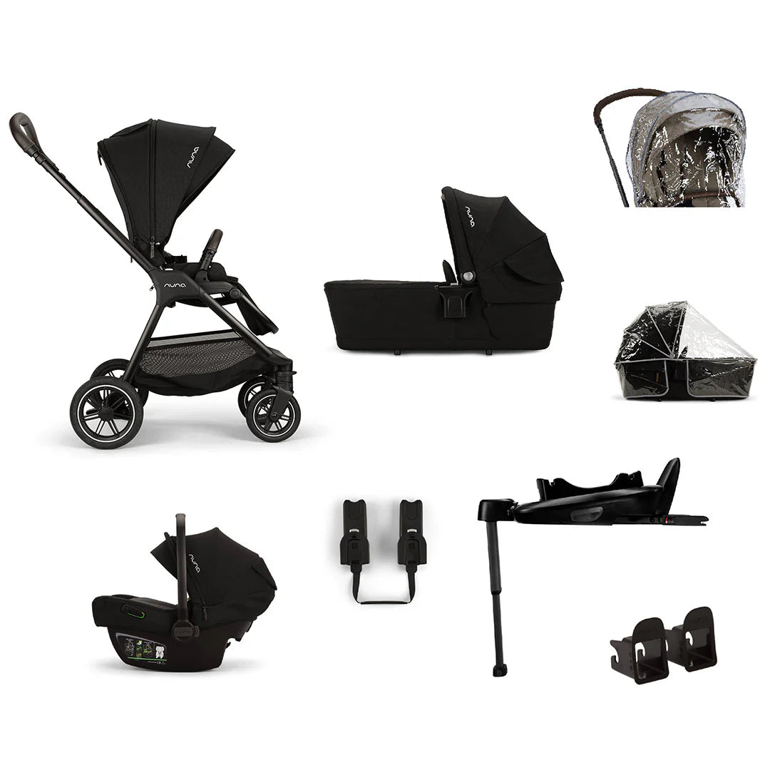 Nuna TRIV NEXT + PIPA NEXT Travel System - Caviar Open Box