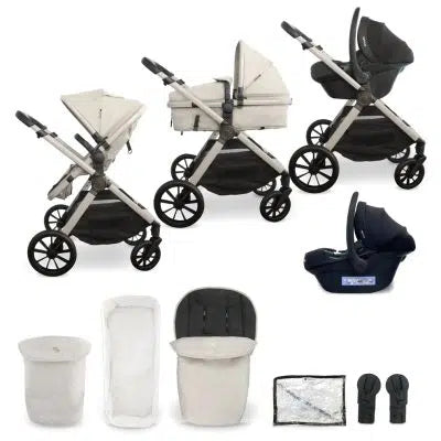 My Babiie MB220 3in1 Travel System Ivory