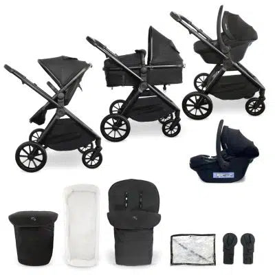 My Babiie MB220 3in1 Travel System Black